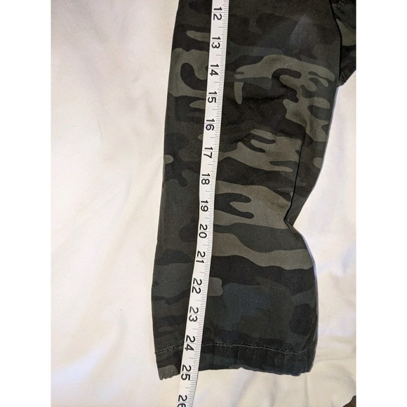 Social Standard Sanctuary Camo Pants Size XL Green Drawstring Hem Pockets - Picture 14 of 16